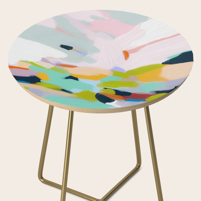 abstract summer hills Side Table Gallery Image 2
