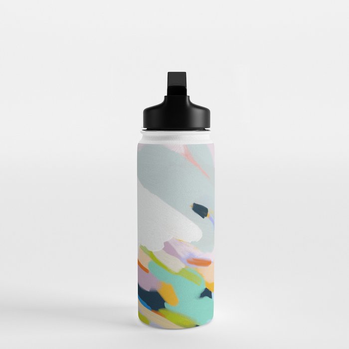 abstract summer hills Water Bottle Gallery Image 3