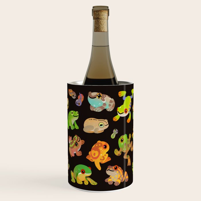 Tree frog - dark Wine Chiller Gallery Image 1