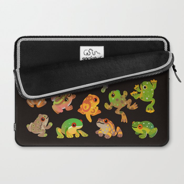 Tree frog - dark Laptop Sleeve Gallery Image 2