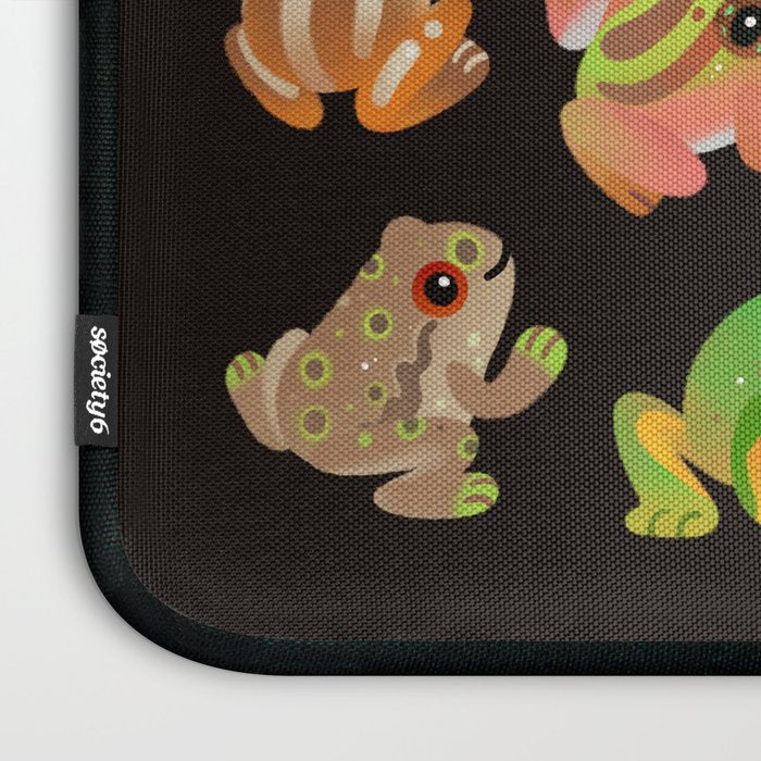 Tree frog - dark Laptop Sleeve Gallery Image 3