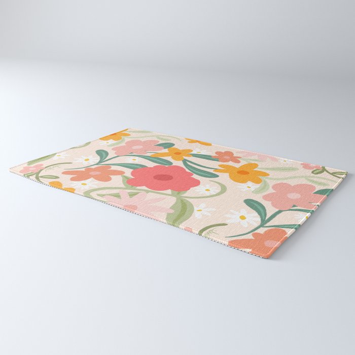 Bold Flowers Rug Gallery Image 3