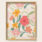 Bold Flowers Serving Tray Gallery Image 1