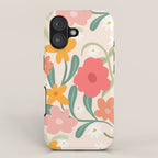 Bold Flowers iPhone Case Gallery Image 1