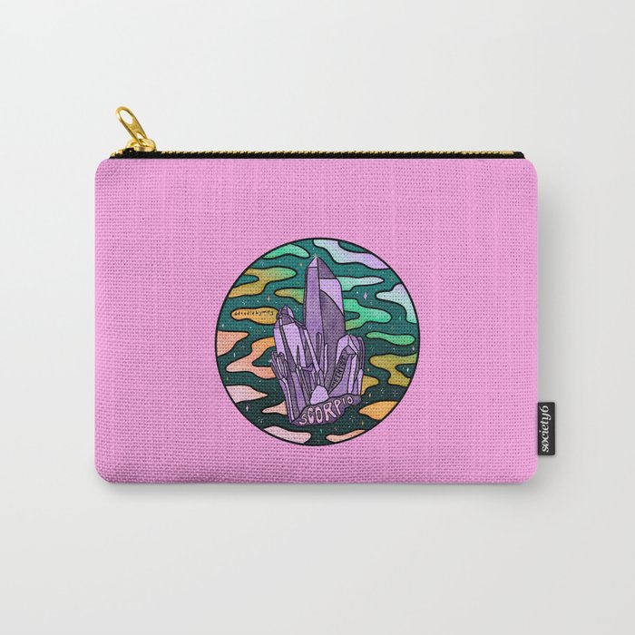 Scorpio Crystal Carry All Pouch Gallery Image 1