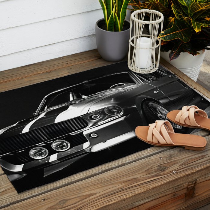 1967 Mustang Shelby GT 500 Outdoor Rug Gallery Image 2