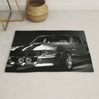 1967 Mustang Shelby GT 500 Rug Gallery Image 1