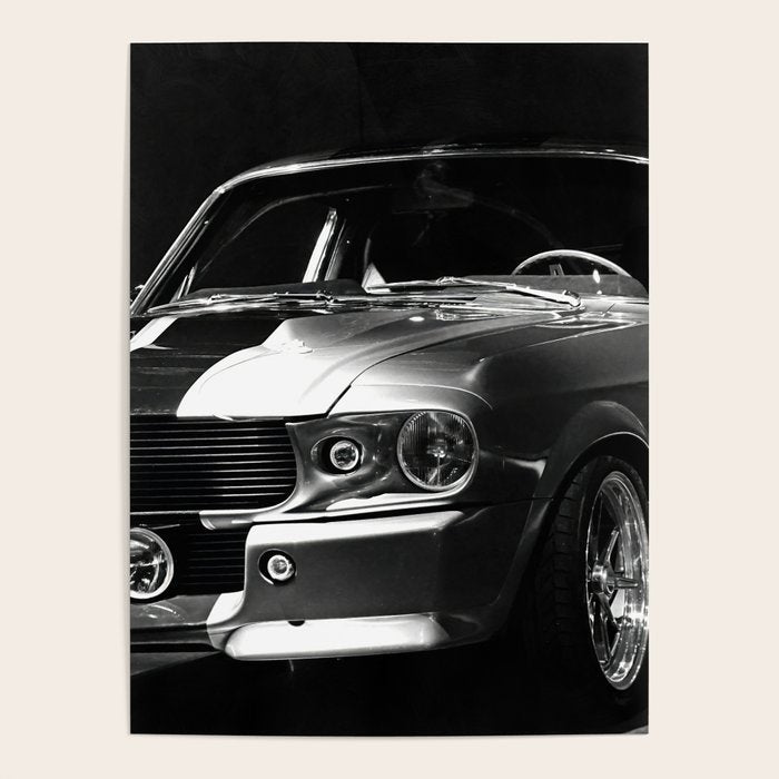 1967 Mustang Shelby GT 500 Poster Gallery Image 4