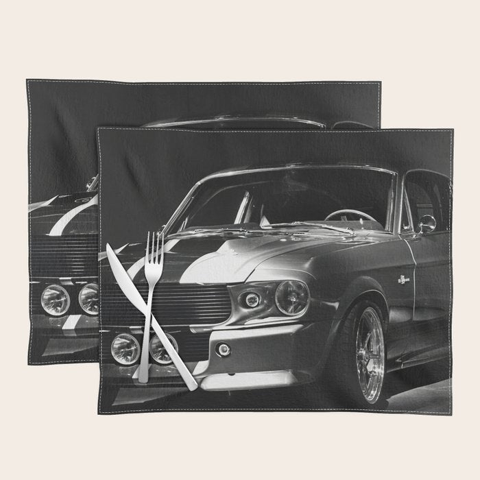 1967 Mustang Shelby GT 500 Placemat Gallery Image 1