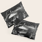 1967 Mustang Shelby GT 500 Pillow Sham Gallery Image 3