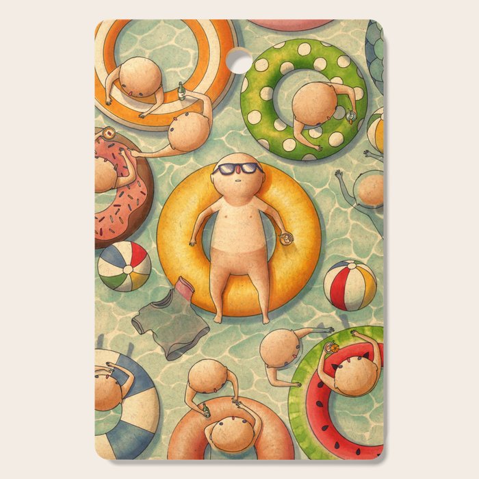 Summertime Cutting Board Gallery Image 1