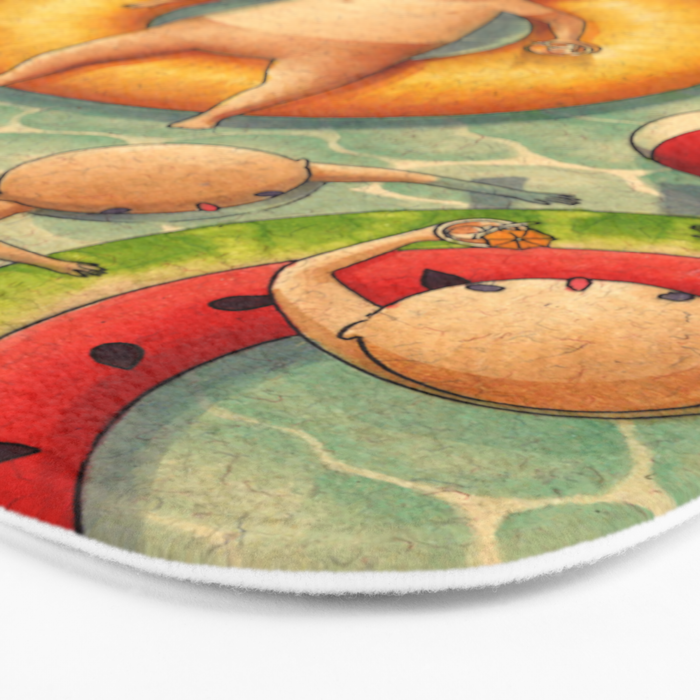 Summertime Bath Mat Gallery Image 3