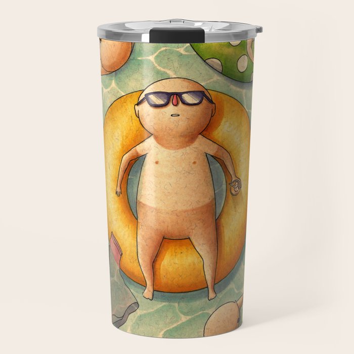 Summertime Travel Mug Gallery Image 1