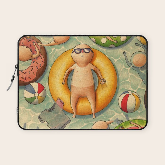 Summertime Laptop Sleeve Gallery Image 1