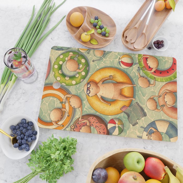 Summertime Cutting Board Gallery Image 2