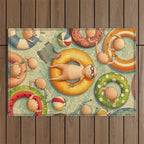 Summertime Outdoor Rug Gallery Image 1