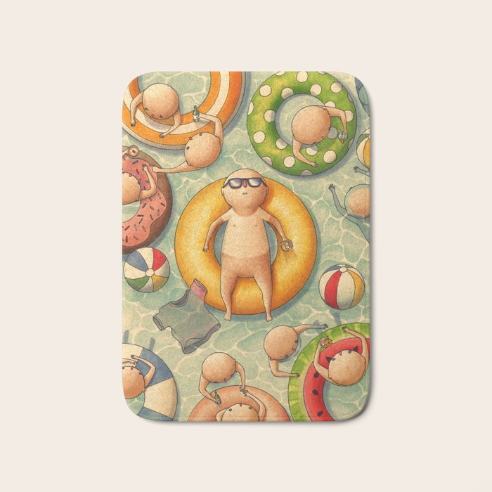 Summertime Bath Mat Gallery Image 1