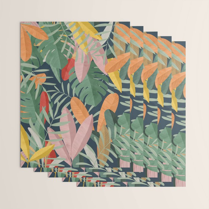 Tropical forest Wrapping Paper Gallery Image 3