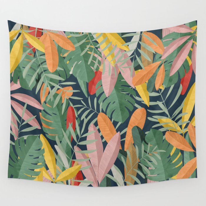 Tropical forest Wall Tapestry Gallery Image 1