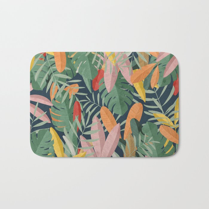 Tropical forest Bath Mat Gallery Image 1