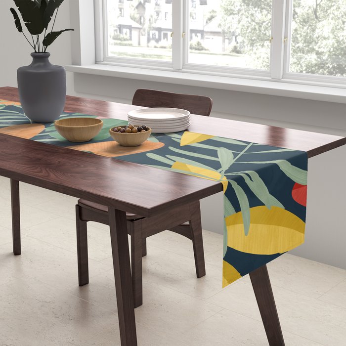 Tropical forest Table Runner Gallery Image 2