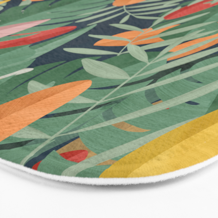 Tropical forest Bath Mat Gallery Image 3
