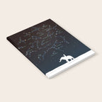 Falling star constellation Notebook Gallery Image 2