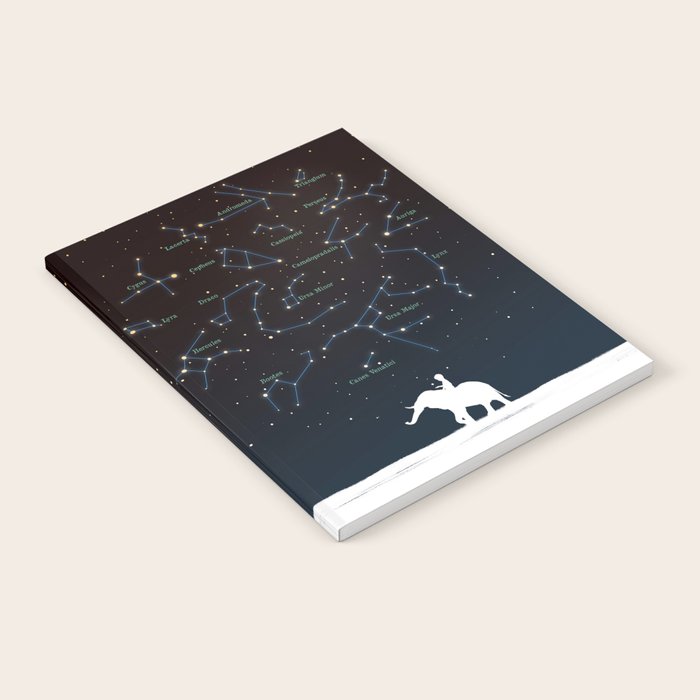 Falling star constellation Notebook Gallery Image 2