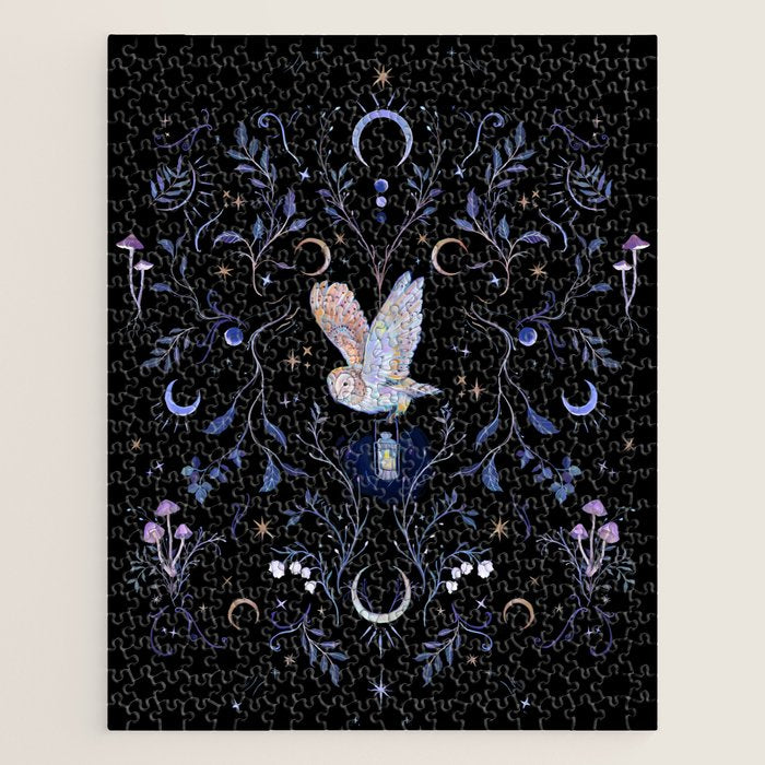 Moonlight Owl Jigsaw Puzzle Gallery Image 1