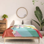 Ho Ho Ho Christmas typography Comforter Gallery Image 3