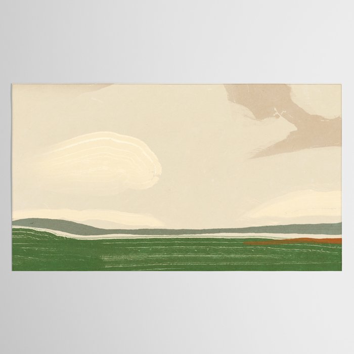 Large landscape -Sky and field Tablecloth Gallery Image 2