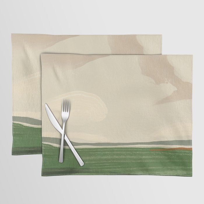 Large landscape -Sky and field Placemat Gallery Image 1