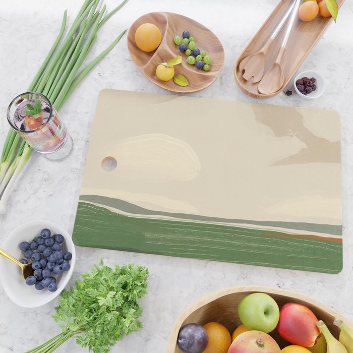 Large landscape -Sky and field Cutting Board Gallery Image 2