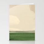 Large landscape -Sky and field Stationery Card Gallery Image 2