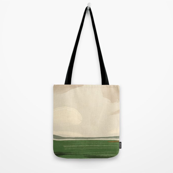 Large landscape -Sky and field Tote Bag Gallery Image 2