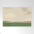 Large landscape -Sky and field Welcome Mat Gallery Image 1