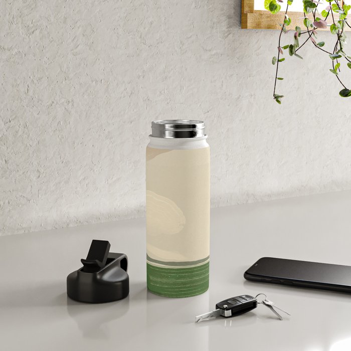 Large landscape -Sky and field Water Bottle Gallery Image 5