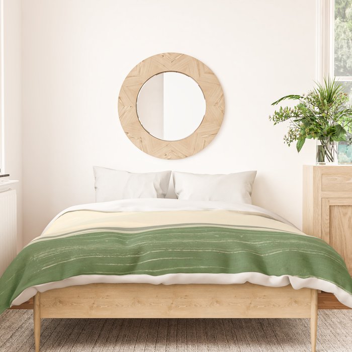 Large landscape -Sky and field Duvet Cover Gallery Image 3
