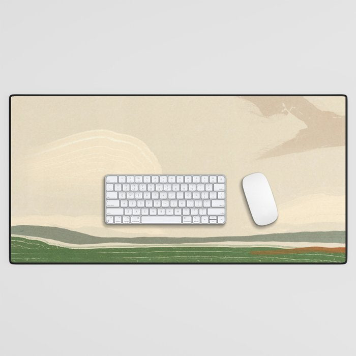 Large landscape -Sky and field Desk Mat Gallery Image 1
