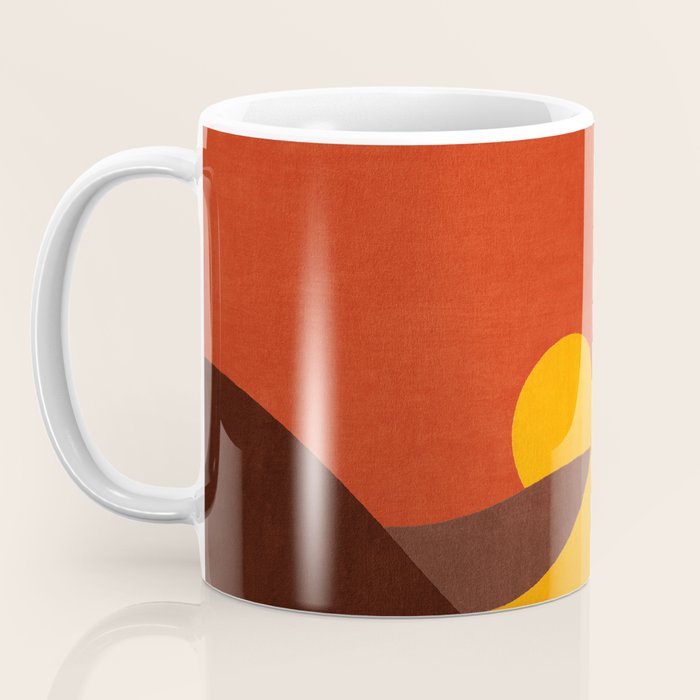 LANDSHAPES - Desert - sunset Coffee Mug Gallery Image 3