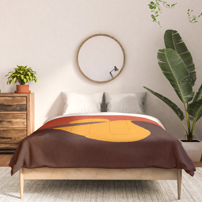 LANDSHAPES - Desert - sunset Comforter Gallery Image 3