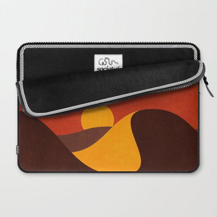 LANDSHAPES - Desert - sunset Laptop Sleeve Gallery Image 2