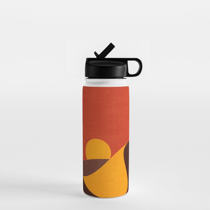 LANDSHAPES - Desert - sunset Water Bottle Gallery Image 1