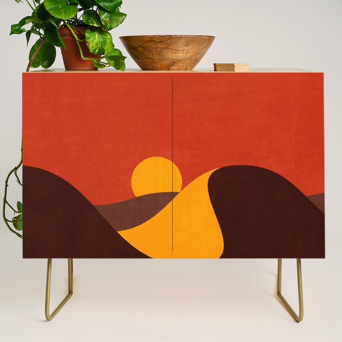 LANDSHAPES - Desert - sunset Credenza Gallery Image 1