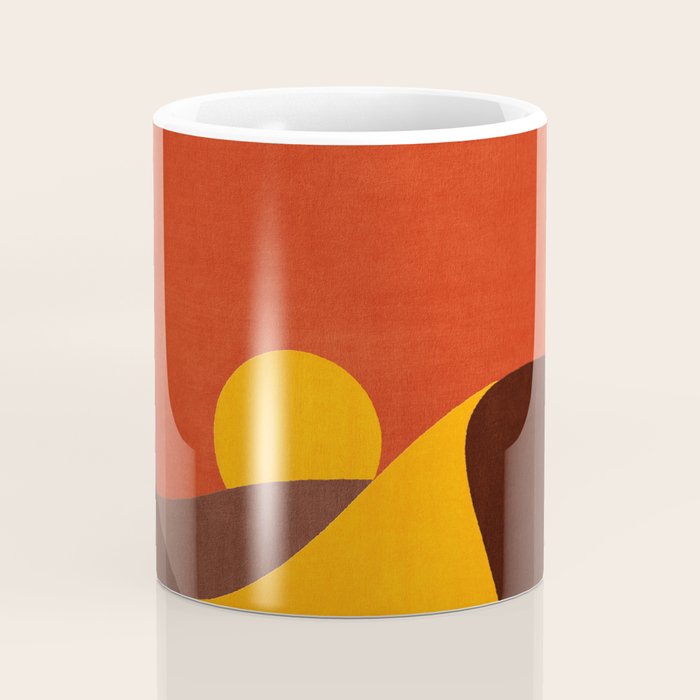 LANDSHAPES - Desert - sunset Coffee Mug Gallery Image 4