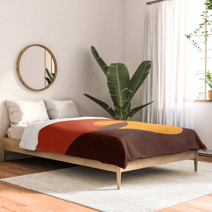 LANDSHAPES - Desert - sunset Comforter Gallery Image 2