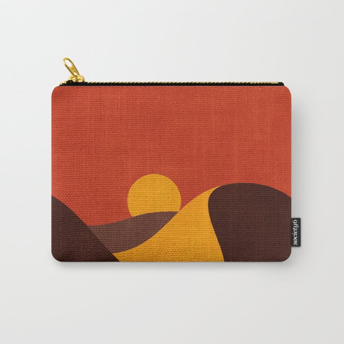 LANDSHAPES - Desert - sunset Carry All Pouch Gallery Image 1