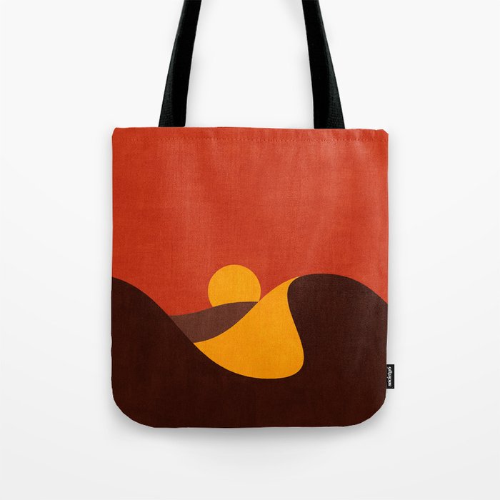 LANDSHAPES - Desert - sunset Tote Bag Gallery Image 1