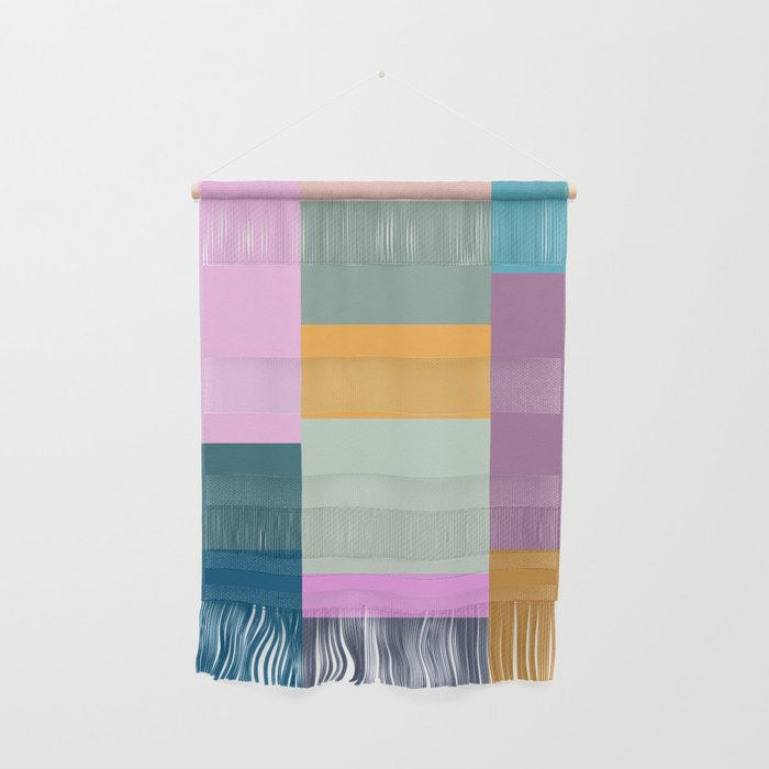 Playful Colorful Shapes 21  Wall Hanging Gallery Image 1