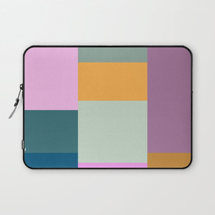 Playful Colorful Shapes 21  Laptop Sleeve Gallery Image 1